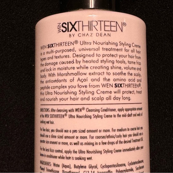 WEN 613 SIXTHIRTEEN Ultra Nourishing Styling Creme - Picture 6 of 7